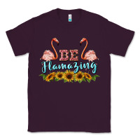 Plum be flamezing flamingo Classic Tee - BarkalooDesign