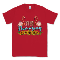 Red be flamezing flamingo Classic Tee - BarkalooDesign
