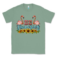 Sage be flamezing flamingo Classic Tee - BarkalooDesign