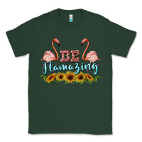 Sports Green be flamezing flamingo Classic Tee - BarkalooDesign
