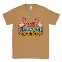 Toasted Coconut be flamezing flamingo Classic Tee - BarkalooDesign