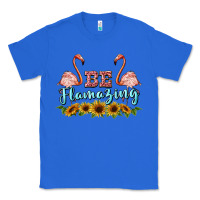 True Royal be flamezing flamingo Classic Tee - BarkalooDesign