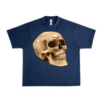 Navy skull Urban Heavy Tee - Artiststas