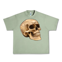 Oil Green skull Urban Heavy Tee - Artiststas
