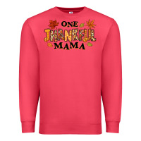 Cardinal one thankful mama Premium Sweatshirt - texasbilliewilder