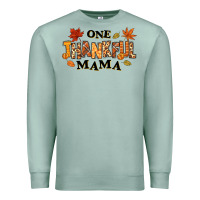 Seafoam one thankful mama Premium Sweatshirt - texasbilliewilder