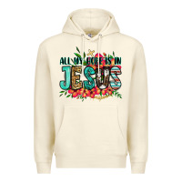 Sandshell all my hope is in jesus Premium Hoodie - Jasminsmagicworld