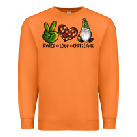 Carrot peace love gnomes christmas Premium Sweatshirt - RanaPortraitStore