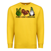 Lemon peace love gnomes christmas Premium Sweatshirt - RanaPortraitStore