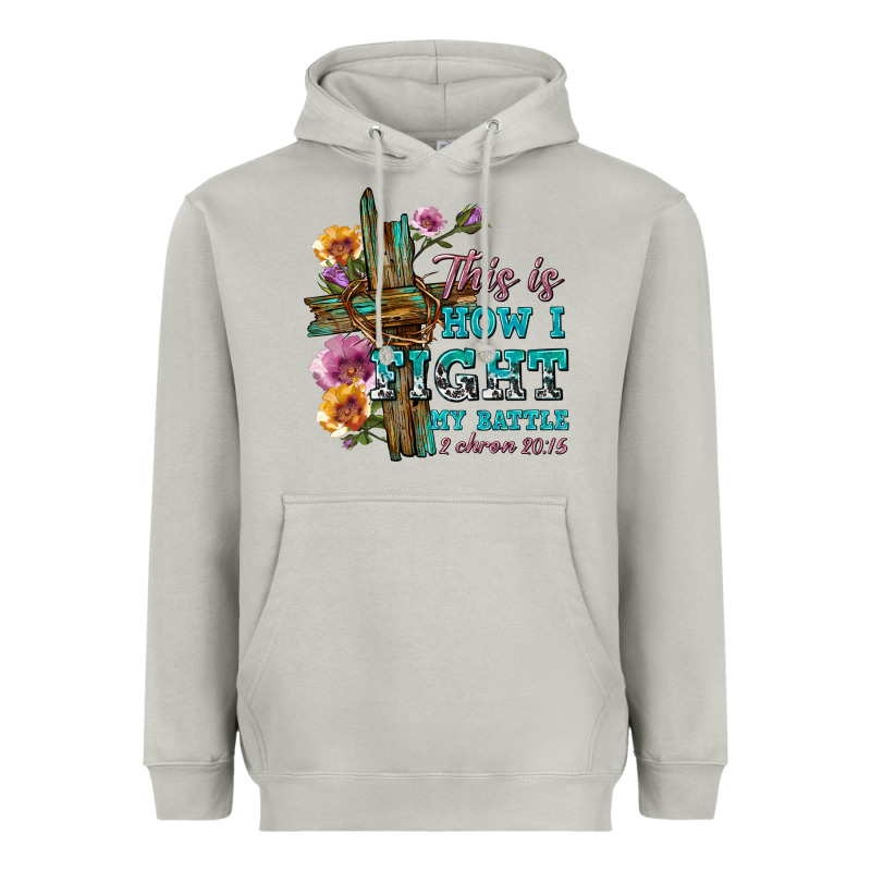 This Is How I Fight My Battle Tbw Heavyweight Hoodie by texasbilliewilder | Teevron