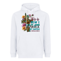 White this is how i fight my battle tbw Heavyweight Hoodie - texasbilliewilder