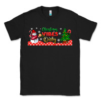 Black christmas vibes only libbey glass Classic Tee - BundleAndBundleShop