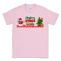 Bubblegum Pink christmas vibes only libbey glass Classic Tee - BundleAndBundleShop