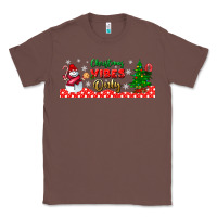 Chestnut christmas vibes only libbey glass Classic Tee - BundleAndBundleShop