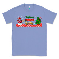 Colony Blue christmas vibes only libbey glass Classic Tee - BundleAndBundleShop