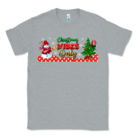 Heather Grey christmas vibes only libbey glass Classic Tee - BundleAndBundleShop