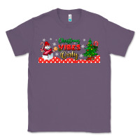 Lavender christmas vibes only libbey glass Classic Tee - BundleAndBundleShop
