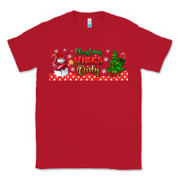 Red christmas vibes only libbey glass Classic Tee - BundleAndBundleShop