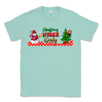 Seafoam christmas vibes only libbey glass Classic Tee - BundleAndBundleShop