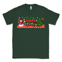 Sports Green christmas vibes only libbey glass Classic Tee - BundleAndBundleShop