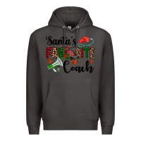 Smoke santa's favorite coach Premium Hoodie - AdoDesignShop