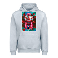 Heather Grey candy machine  with heart candies  air Urban Hoodie - AdoDesignShop