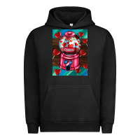 Pigment Black candy machine  with heart candies  air Urban Hoodie - AdoDesignShop