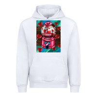 White candy machine  with heart candies  air Urban Hoodie - AdoDesignShop