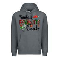 Rock santa's favorite coach Premium Hoodie - AdoDesignShop