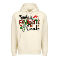 Sandshell santa's favorite coach Premium Hoodie - AdoDesignShop