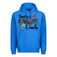 True Royal santa's favorite coach Premium Hoodie - AdoDesignShop