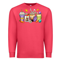 Cardinal easter day coffee cups Premium Sweatshirt - Zillion Design Studio