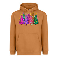 Meerkat christmas trees and lights Heavyweight Hoodie - Zillion Design Studio