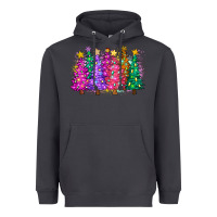 Smoke christmas trees and lights Heavyweight Hoodie - Zillion Design Studio