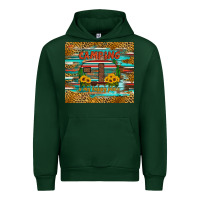 Forest Green camping is my happy place Urban Hoodie - Artiststas