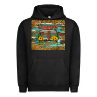 Pigment Black camping is my happy place Urban Hoodie - Artiststas