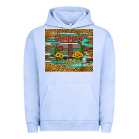 Pigment Grape Ice camping is my happy place Urban Hoodie - Artiststas
