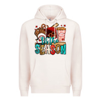 Pale Pink 'tis the season baseball game Premium Hoodie - Jasminsmagicworld