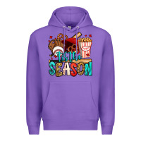 Purple 'tis the season baseball game Premium Hoodie - Jasminsmagicworld