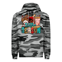 Slate Camo 'tis the season baseball game Premium Hoodie - Jasminsmagicworld