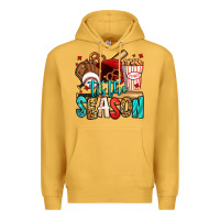 Mustard 'tis the season baseball game Premium Hoodie - Jasminsmagicworld