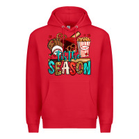 Red 'tis the season baseball game Premium Hoodie - Jasminsmagicworld