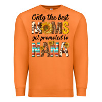 Carrot only the best moms get promoted to nana Premium Sweatshirt - texasbilliewilder
