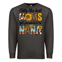 Smoke only the best moms get promoted to nana Premium Sweatshirt - texasbilliewilder