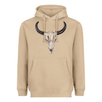 Mushroom western bull skull tbw Heavyweight Hoodie - texasbilliewilder