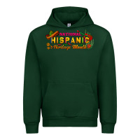 Forest Green national hispanic heritage month Urban Hoodie - BundleAndBundleShop