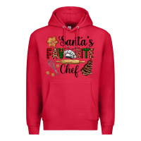 Cardinal santa's favorite chef Premium Hoodie - AdoDesignShop