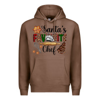 Chestnut santa's favorite chef Premium Hoodie - AdoDesignShop