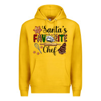 Lemon santa's favorite chef Premium Hoodie - AdoDesignShop