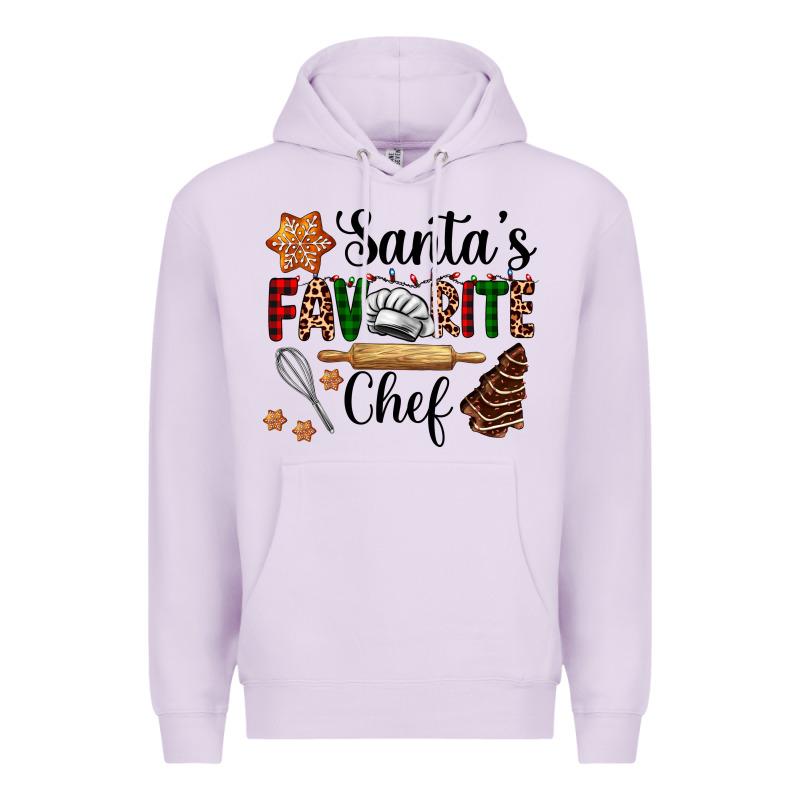 Santa's Favorite Chef Premium Hoodie by AdoDesignShop | Teevron